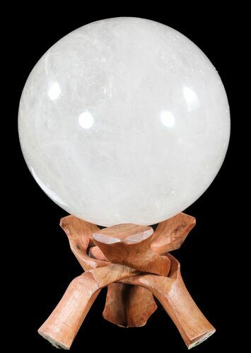 Polished Quartz Sphere - Madagascar #54705